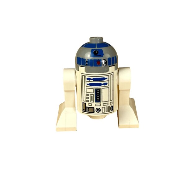 Lego Minifig Star Wars R2D2 Droid Minifigurine Building Blocks u - Picture 1 of 2